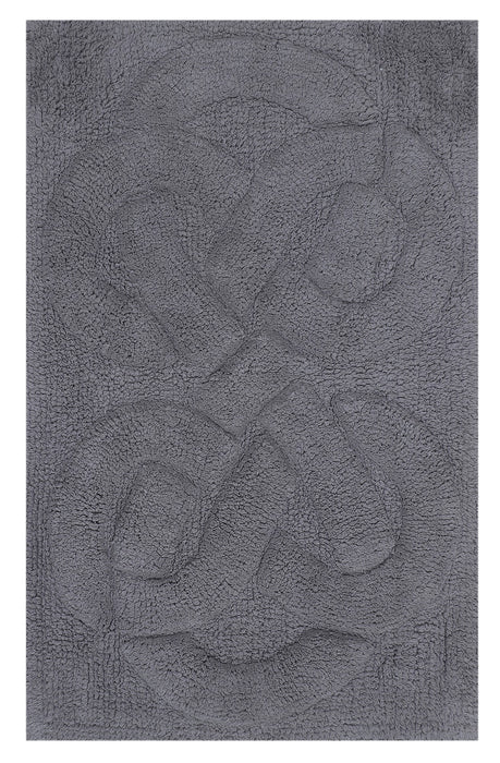 Knightsbridge Tuft Twisted 220 GSF Non Skid Back Bath Rug 21 x 34