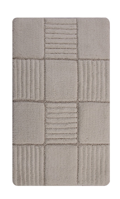 Knightsbridge Chakkar Board 220 GSF Non Skid Back Bath Rug 24 x 40