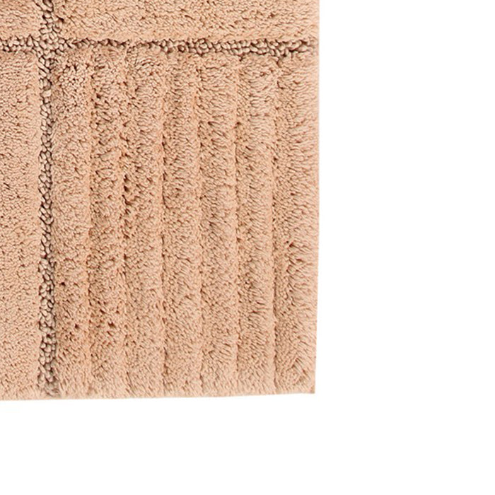 Knightsbridge Chakkar Board 220 GSF Non Skid Back Bath Rug 24 x 40