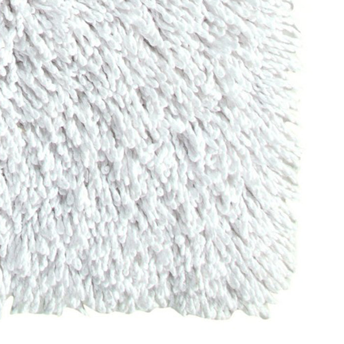 Knightsbridge Melbourne 220 GSF Non Skid Back Bath Rug 24 x 40 - White