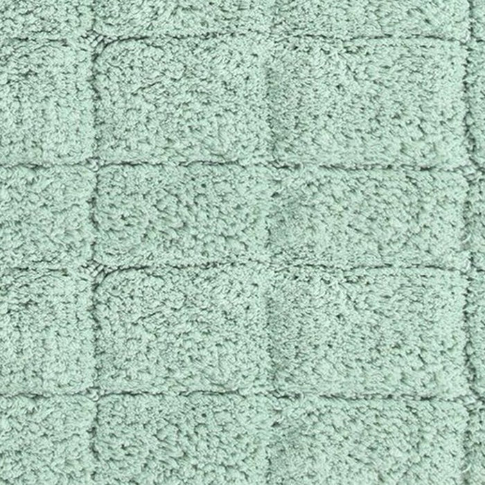 Knightsbridge Summer Tile 220 GSF Non Skid Back Bath Rug 24 x 40 - Sage