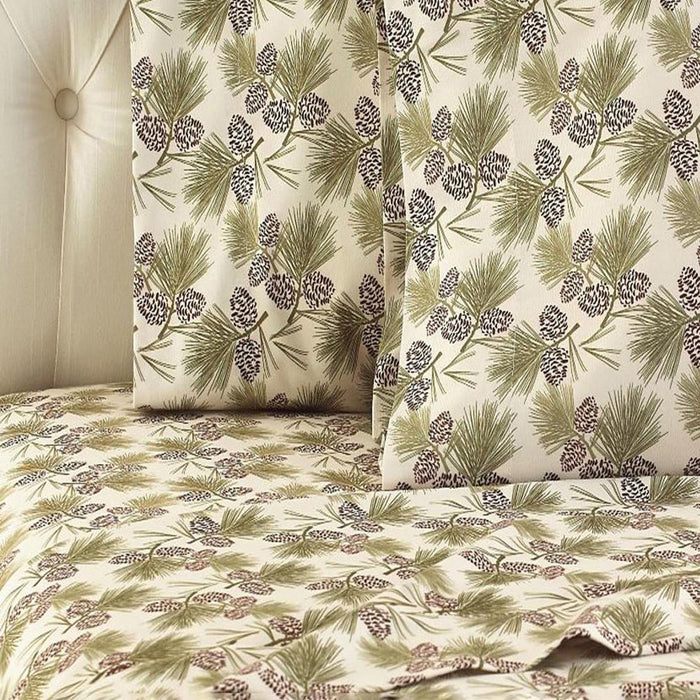 Shavel Micro Flannel Printed Sheet Set