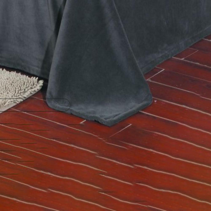 Plazatex Micro Plush Solid Blanket - Queen 86x86", Gray