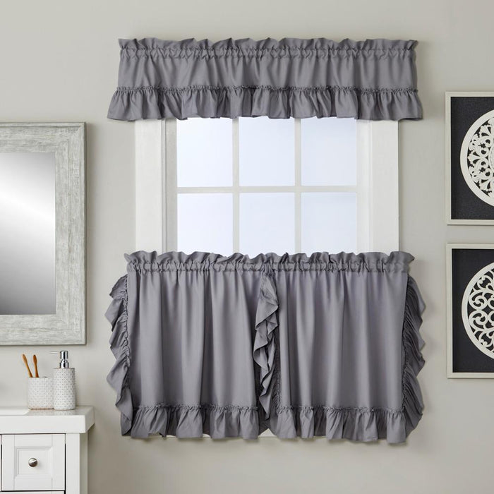 SKL Home By Saturday Knight Ltd Sarah Tier Pair - 2-Pack - Gray