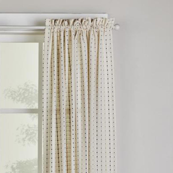 SKL Home Hopcotch Window Panel, 42x63 inches, Neutral