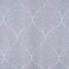 RT Designer Collection Kimber Embroidered Blackout Luxurious Decorative Grommet Curtain Panel Silver