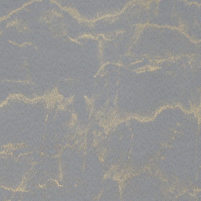 RT Designer Collection Heidi Halo Foil Blackout Luxurious Decorative Grommet Curtain Panel 54" x 90" Silver