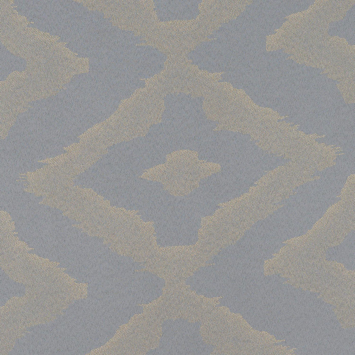 RT Designer Collection Heathrow Halo Foil Blackout Luxurious Decorative Grommet Curtain Panel 54" x 90" Silver