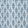 RT Designer Collection Justice Printed Blackout Luxurious Decorative Grommet Curtain Panel Blue
