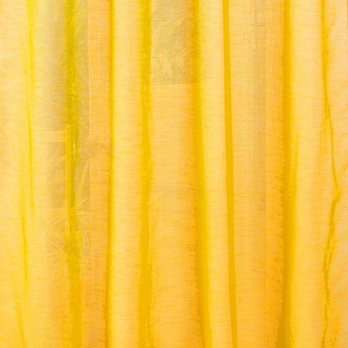RT Designers Collection Astro Textured Rod Pocket Curtain Panel 54" x 90" Neon Yellow