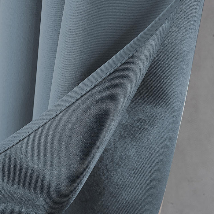 RT Designers Collection Anchorage Blackout Grommet Curtain Panel 54" x 84" Blue