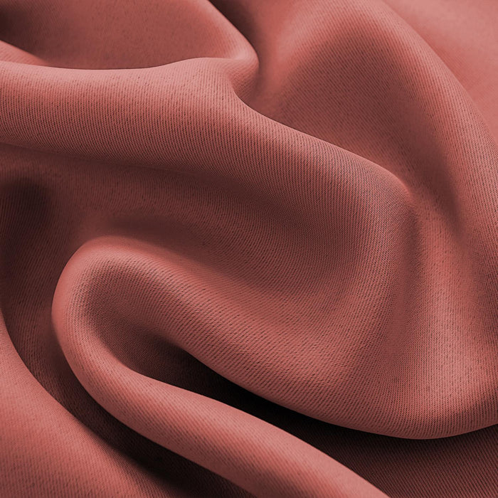 RT Designers Collection Anchorage Blackout Grommet Curtain Panel 54" x 84" Coral