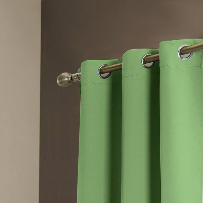 RT Designers Collection Anchorage Blackout Grommet Curtain Panel 54" x 84" Sage