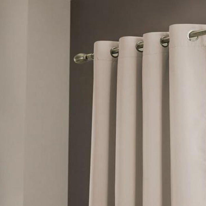 Olivia Gray Anchorage Blackout Grommet Single Curtan Panel - 54x90", Ivory