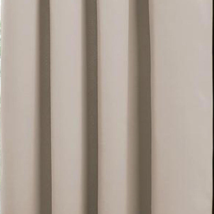 Olivia Gray Anchorage Blackout Grommet Single Curtan Panel - 54x90", Ivory