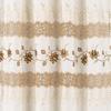 RT Designer Collection Antonia Macrame Luxurious Decorative Rod Pocket Curtain Panel 54" x 84" Beige