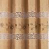 RT Designer Collection Antonia Macrame Luxurious Decorative Rod Pocket Curtain Panel 54" x 84" Gold