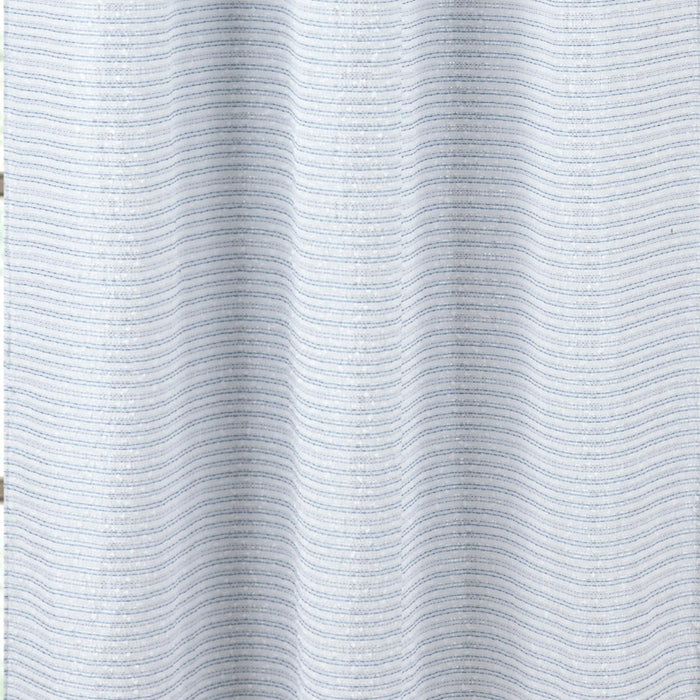 RT Designer Collection Barnet Jacquard Luxurious Decorative Grommet Curtain Panel 54" x 84" Blue