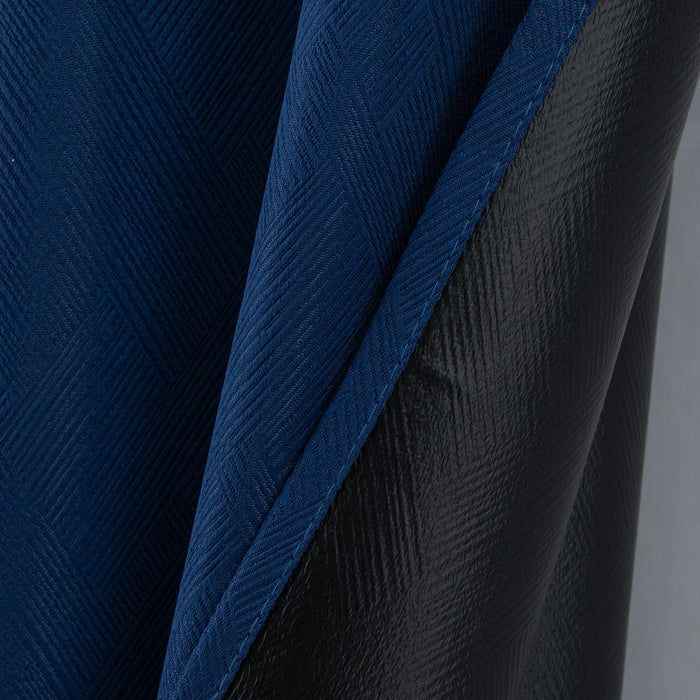 RT Designers Collection Barron 100% Blackout Grommet Curtain Panel 54" x 90" Navy
