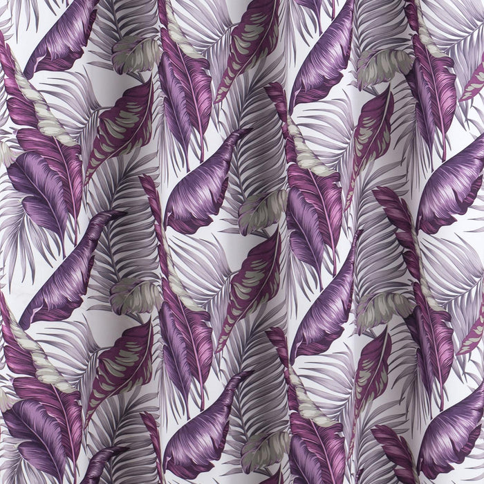RT Designer Collection Brazil Printed Blackout Luxurious Decorative Grommet Curtain Panel 54" x 90" Lilac