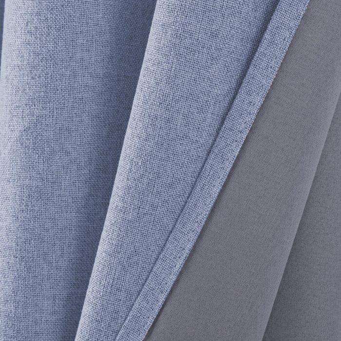 RT Designers Collection Boden 100% Blackout Grommet Curtain Panel 54" x 90" Denim