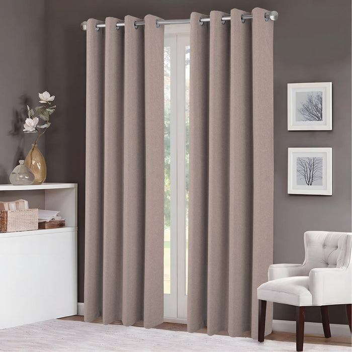 RT Designers Collection Boden 100% Blackout Grommet Curtain Panel 54" x 90" Copper