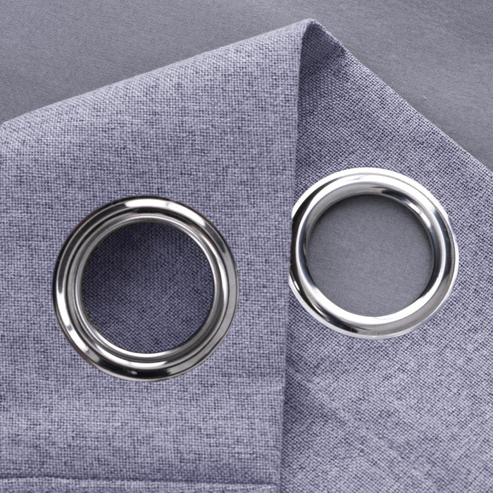 RT Designers Collection Boden 100% Blackout Grommet Curtain Panel 54" x 90" Grey