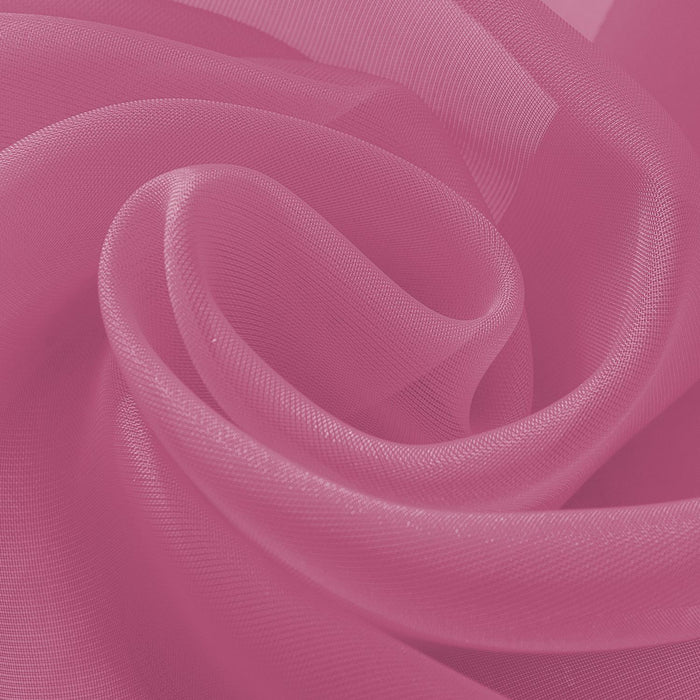 RT Designers Collection Cara Grommet Curtain Panel for Windows 54" x 84" Neon Pink
