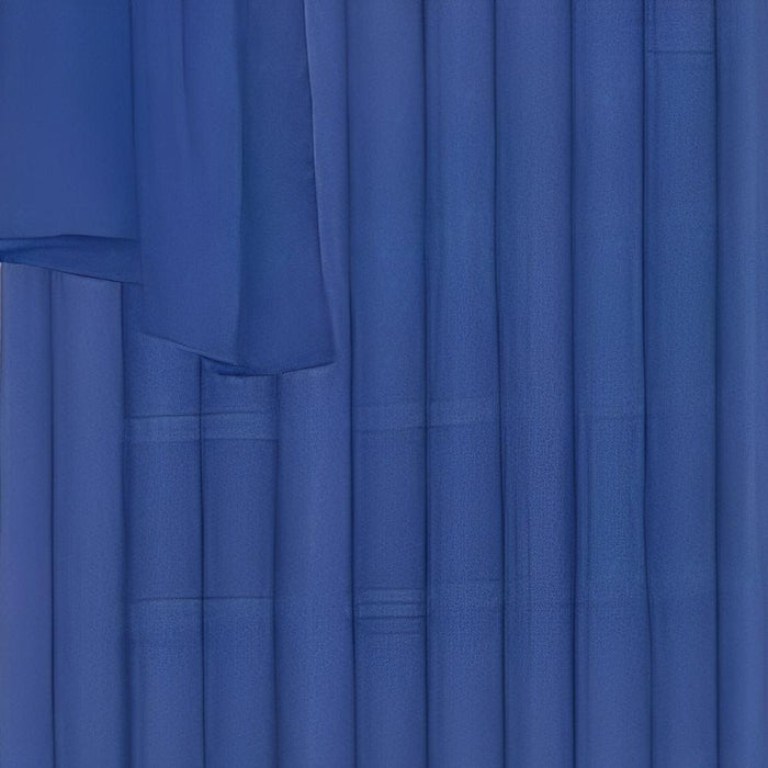 RT Designers Celine Sheer Rod Pocket Top Panel 60" x 90" Navy Blue