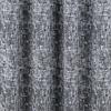 RT Designer Collection Cambridge Jacquard Luxurious Decorative Grommet Curtain Panel 54" x 90" Charcoal
