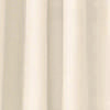 RT Designers Collection Cole Textured Grommet Room Darkening Curtain Panel Ivory