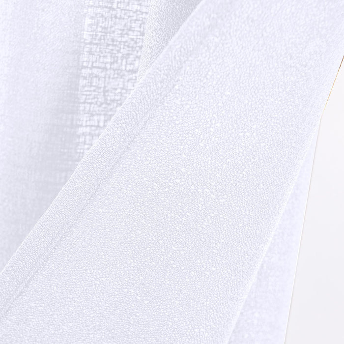 RT Designers Collection Cole Textured Grommet Room Darkening Curtain Panel White