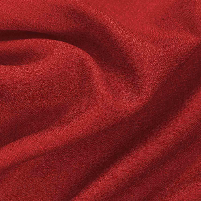 RT Designers Collection Cole Textured Grommet Room Darkening Curtain Panel Red