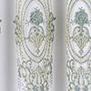 RT Designers Collection Daisy Embroidery Grommet Curtain Panel With Attached Valance 54" x 84" Ivory/Teal