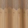 RT Designers Collection Donna Macrame Construction 3" Rod Pocket Curtain Panel Gold