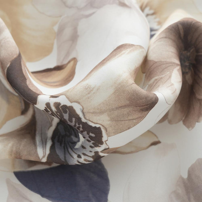 RT Designers Collection Eden Printed Blackout Grommet Window Curtain Panel 54" x 84" Taupe