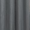 RT Designer Collection Gibson Luxurious Decorative Grommet Curtain Panel 54" x 90" Charcoal