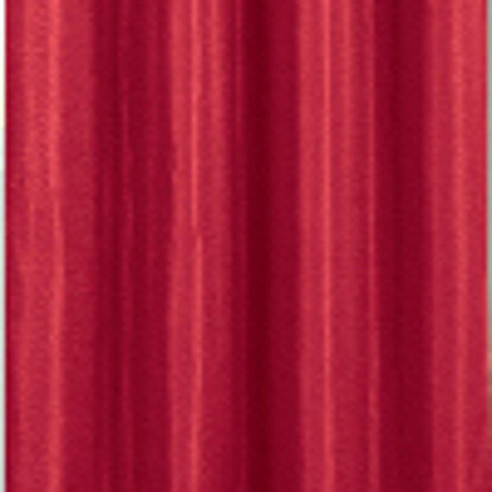 RT Designer Collection Gibson Luxurious Decorative Grommet Curtain Panel 54" x 90" Red