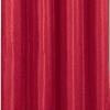 RT Designer Collection Gibson Luxurious Decorative Grommet Curtain Panel 54" x 90" Red