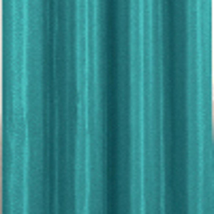 RT Designer Collection Gibson Luxurious Decorative Grommet Curtain Panel 54" x 90" Turq