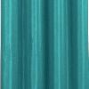 RT Designer Collection Gibson Luxurious Decorative Grommet Curtain Panel 54" x 90" Turq