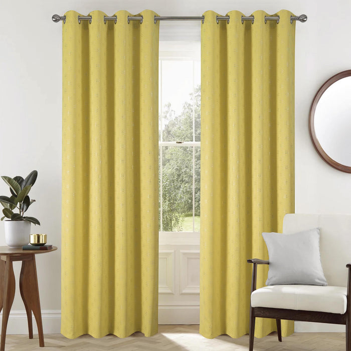 RT Designers Collection Gatsby Rubber Blackout Grommet Panel Grey