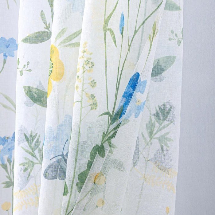 RT Designers Collection Kelce Doily Grommet Light Filtering Window Curtains for Bedroom 54" x 90"
