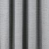 RT Designer Collection Kensington Jacquard Foam Backed Luxurious Decorative Grommet Curtain Panel Grey