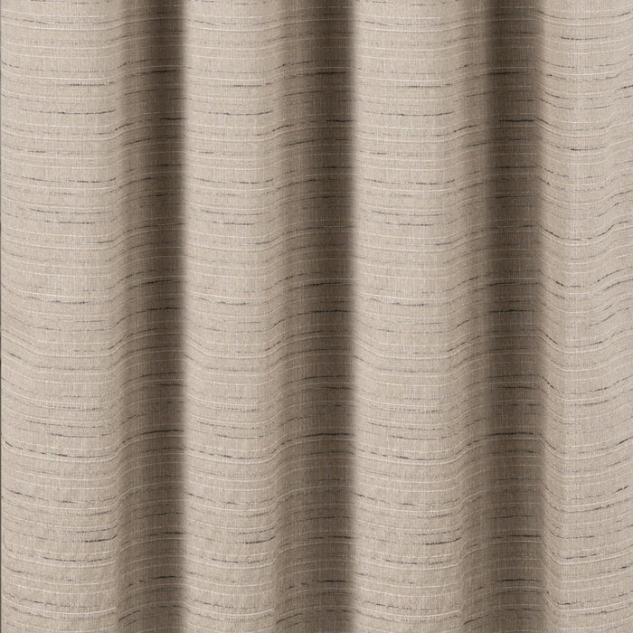 RT Designer Collection Kensington Jacquard Foam Backed Luxurious Decorative Grommet Curtain Panel Taupe