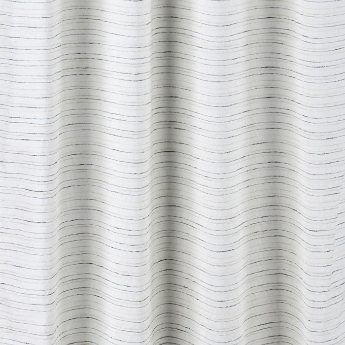 RT Designer Collection Kensington Jacquard Foam Backed Luxurious Decorative Grommet Curtain Panel White