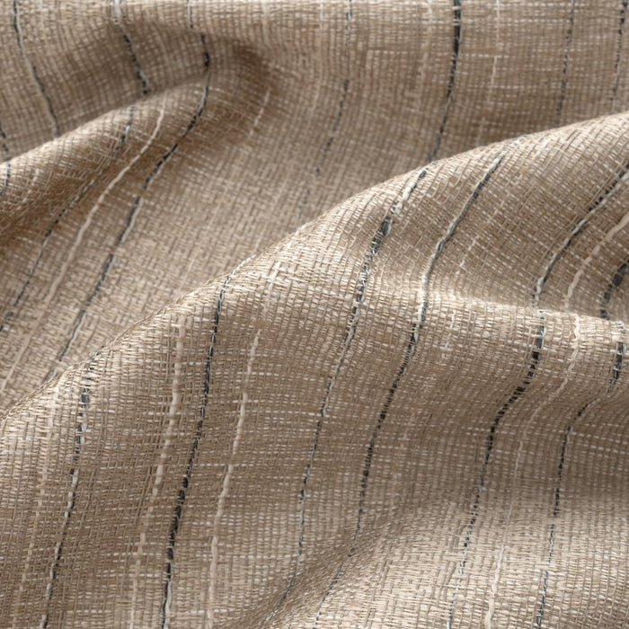 RT Designer Collection Kensington Jacquard Foam Backed Luxurious Decorative Grommet Curtain Panel Taupe