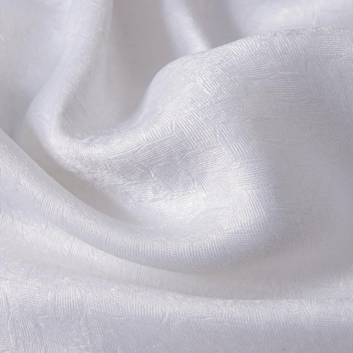 Olivia Gray Lydia Matte Embossed One Blackout Panel - White