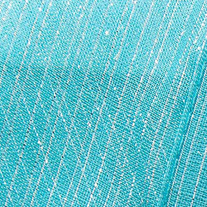 Lonnie 2-Piece Room Darkening Grommet Curtain 38" x 84" Aqua by Rt Designers Collection