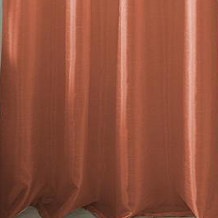RT Designers Collection Nancy Faux Silk Grommet Curtain Panel 54" x 84" Coral